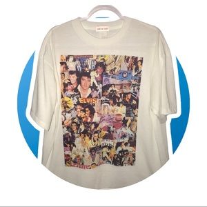 Elvis collage T-shirt